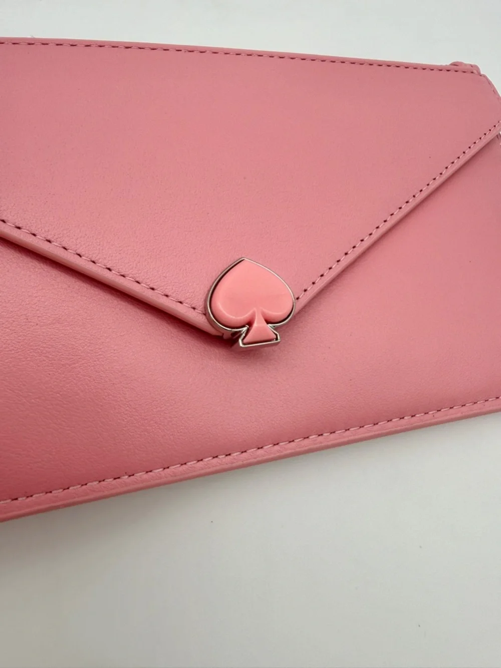 Kate Spade Yours Truly Envelope Wristlet Grapefruit Soda Pink
